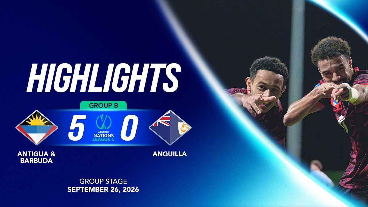 Antigua and Barbuda 5 - 0 Anguilla — Full Highlights