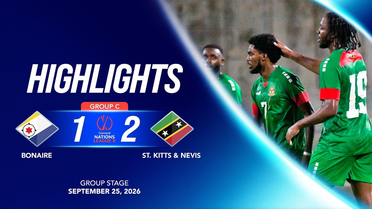 Bonaire 1 - 2 St. Kitts And Nevis — Full Highlights