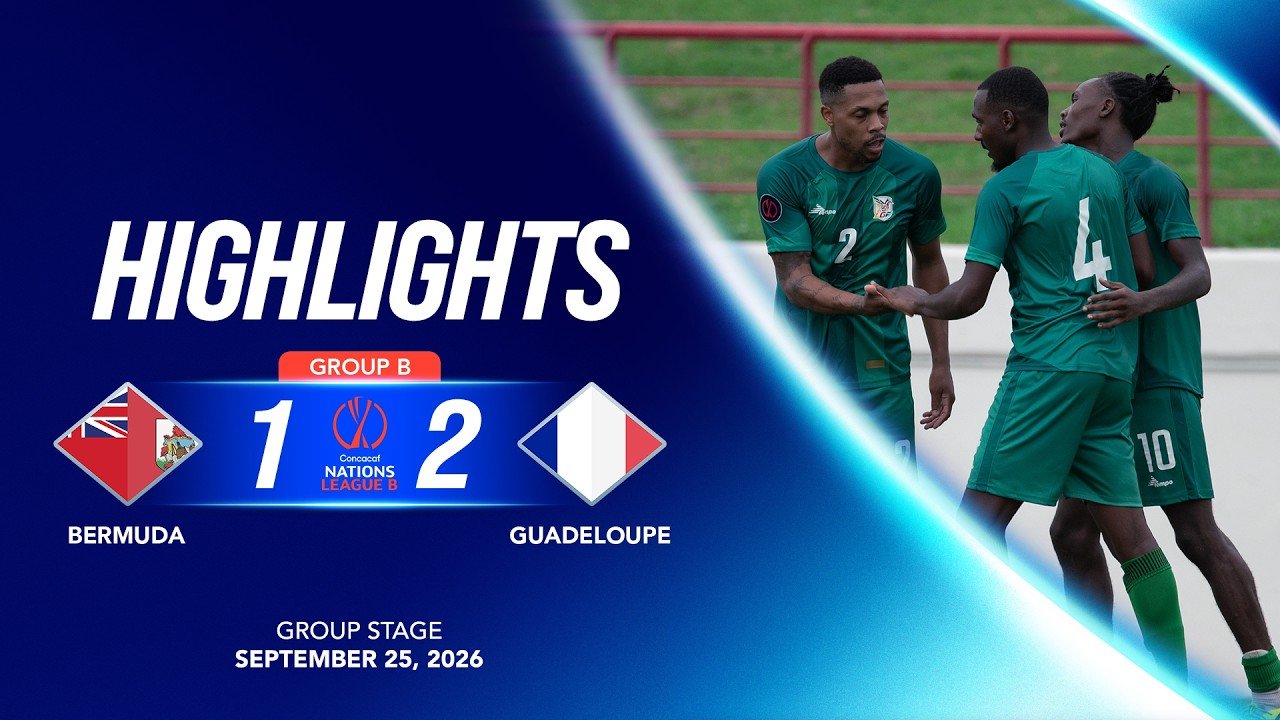 Bermuda 1 - 2 Guadeloupe — Full Highlights