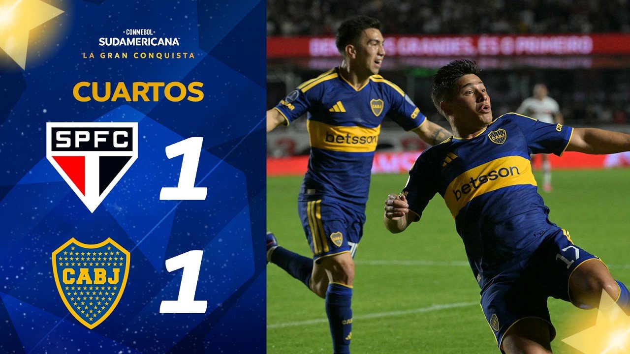 São Paulo and Boca Juniors Play Out Copa Sudamericana Draw