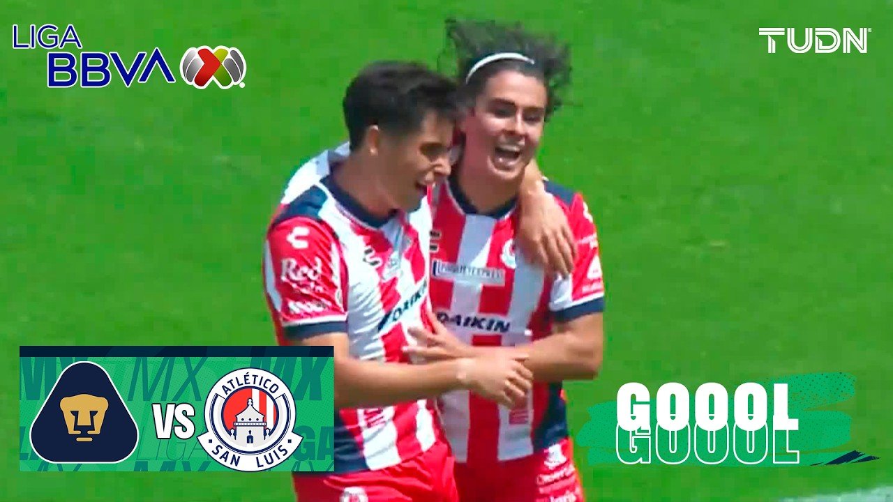 Pumas UNAM 2-3 Atlético San Luis