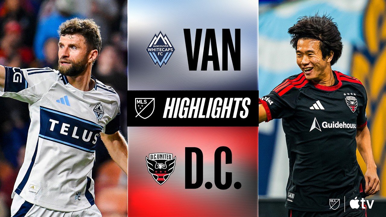 Vancouver y DC United comparten un emocionante partido de seis goles