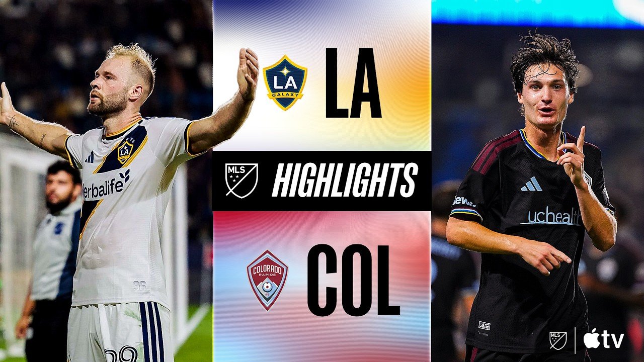 LA Galaxy aguanta tras el intento de remontada de Colorado Rapids