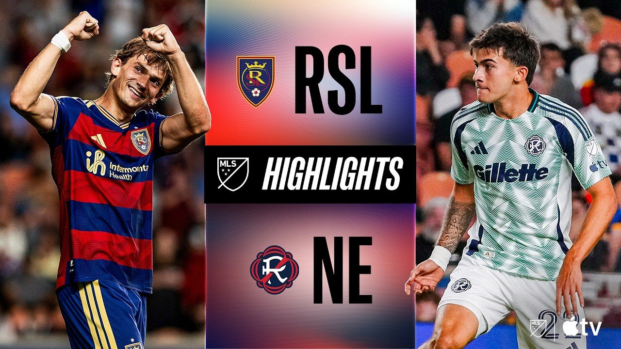 El Real Salt Lake aplasta a New England Revolution 3-0 en casa