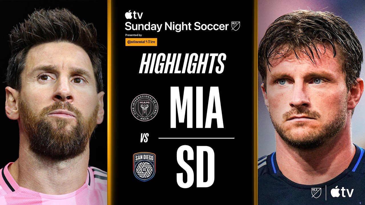 Miami and San Diego share dramatic draw in MLS