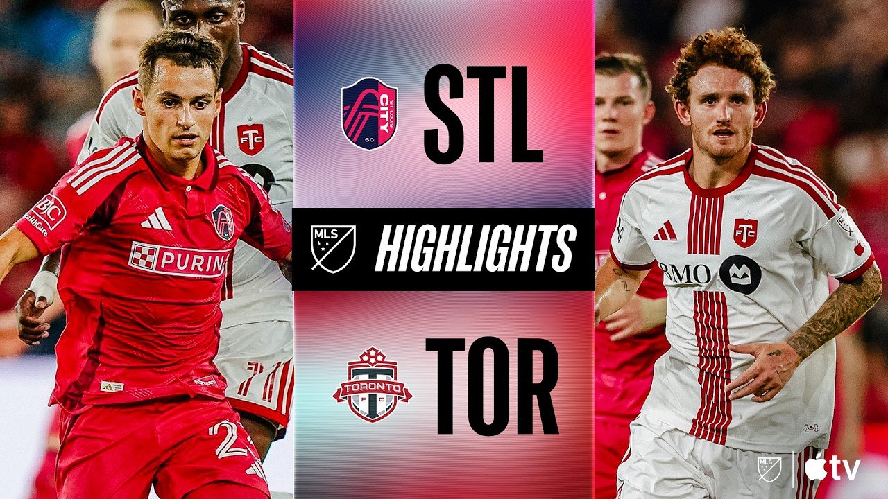 St.Louis City thrashes Toronto FC at home
