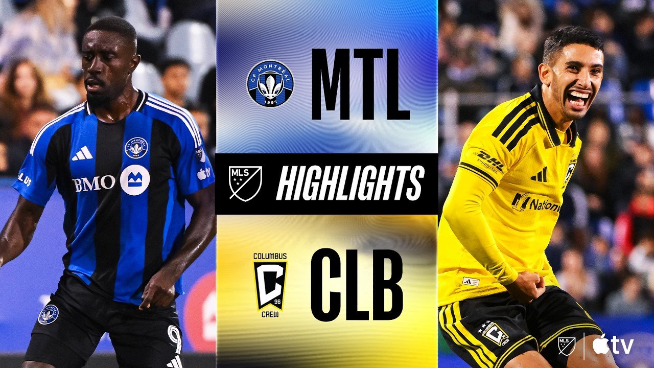 Columbus se lleva tres puntos en Montreal con goles en la segunda mitad