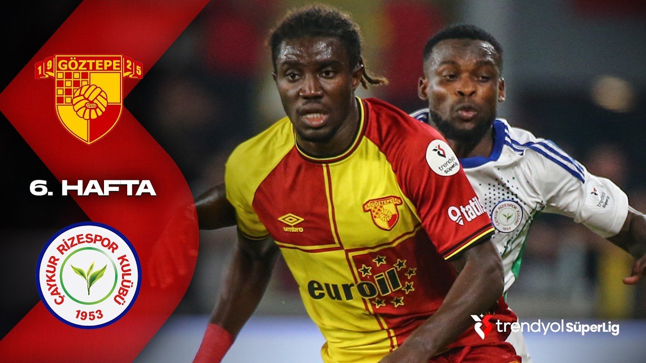 Göztepe 2 - 2 Rizespor — Full Highlights