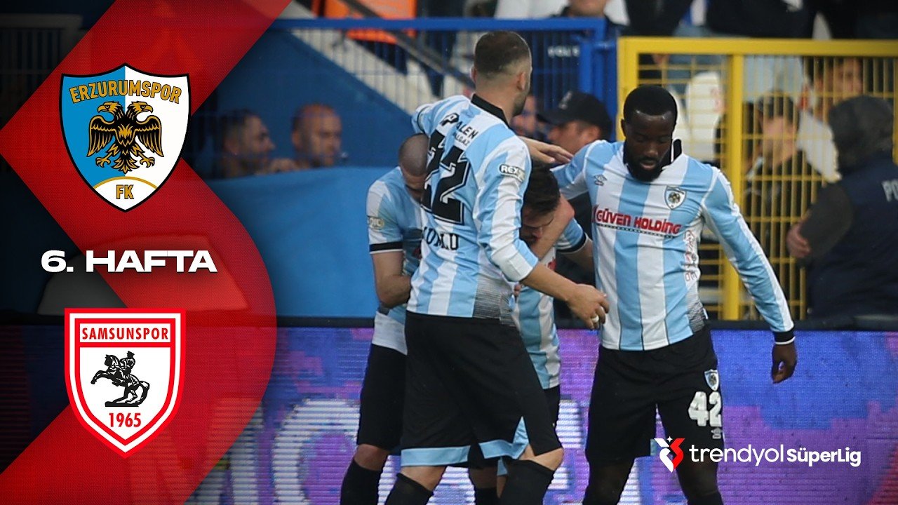 Erzurumspor 1 - 0 Samsunspor — Full Highlights