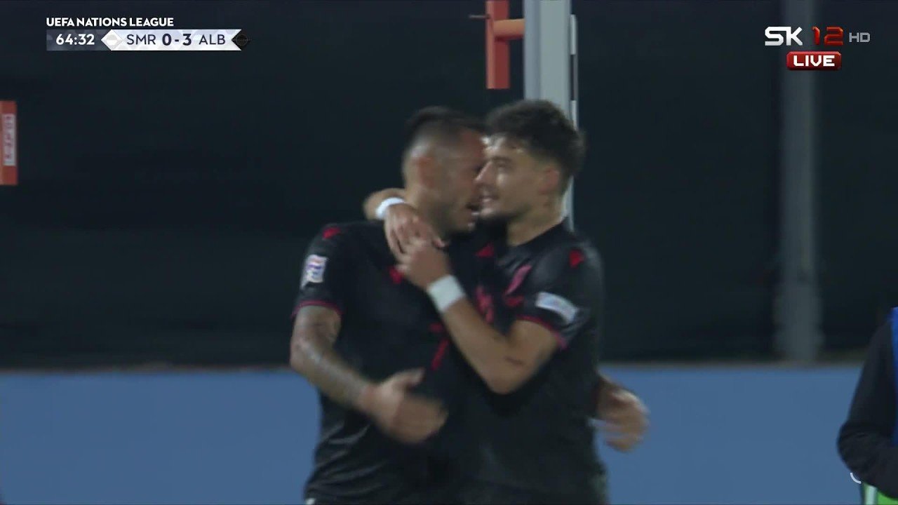 Albania beat San Marino 3-0 in Nations League group stage