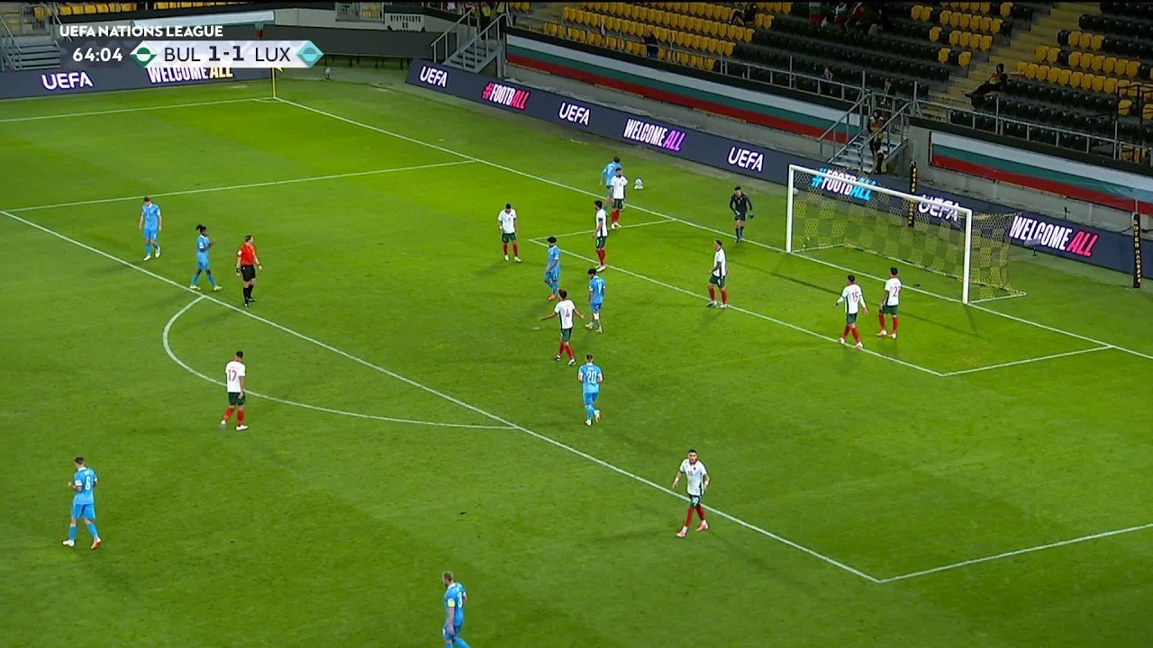 Luxembourg stun Bulgaria with away win in Nations League