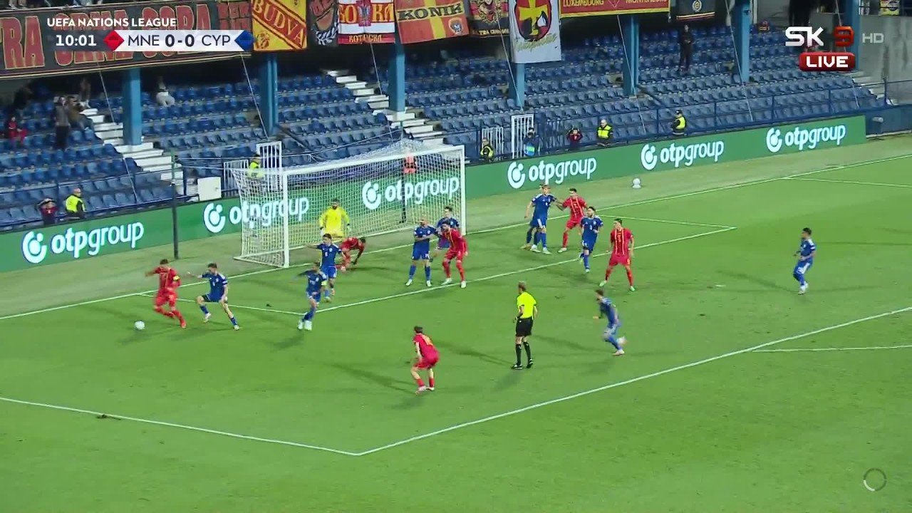 Montenegro edge past Cyprus in Nations League Group Stage