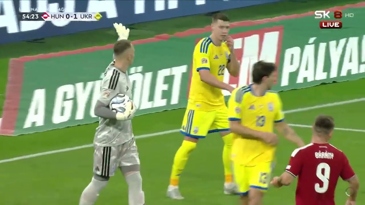 Ukraine Edge Past Hungary in Nations League Opener
