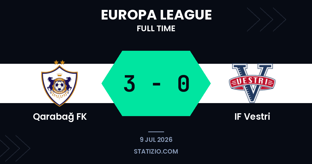 Qarabağ Demolish Vestri in Europa League Qualifier