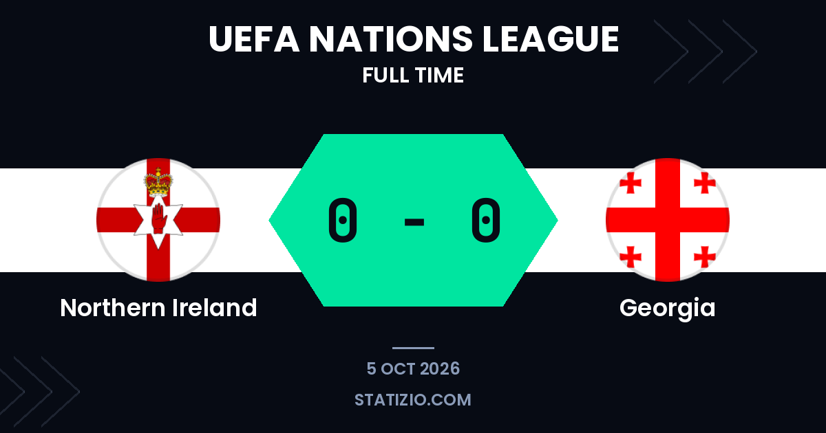 Northern Ireland and Georgia share goalless draw