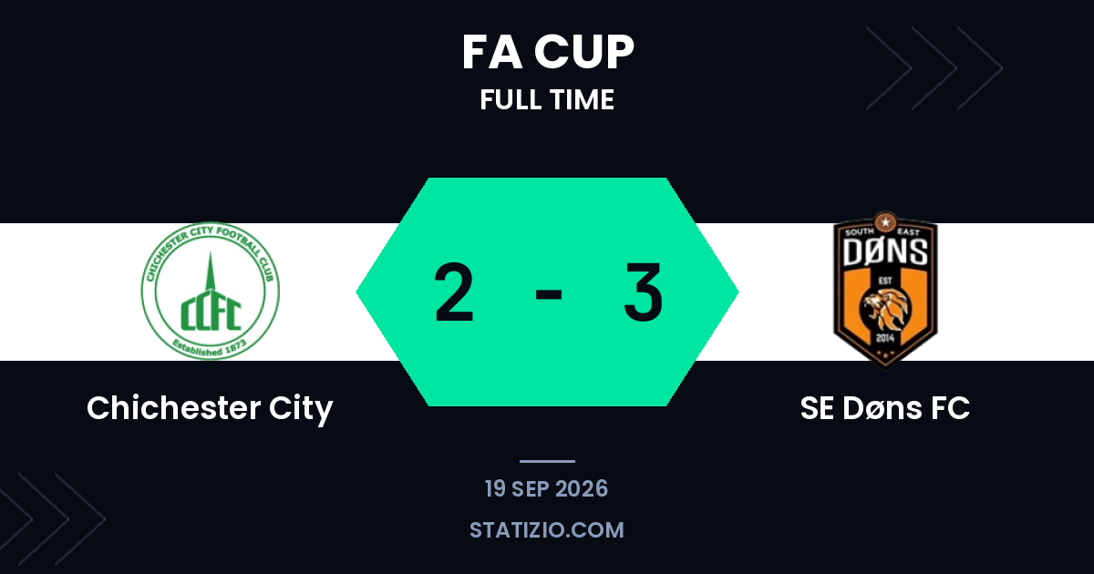 Chichester City 2-3 SE Døns FC