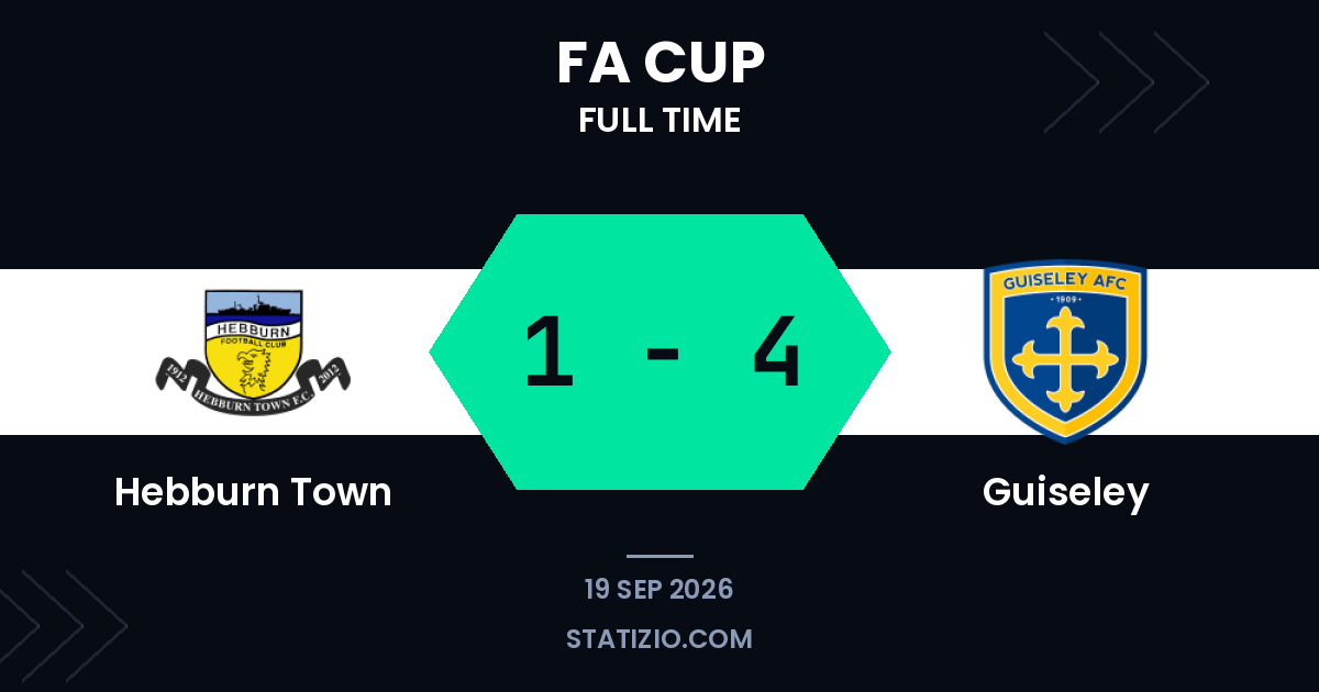 Guiseley stun Hebburn Town with four-goal away display