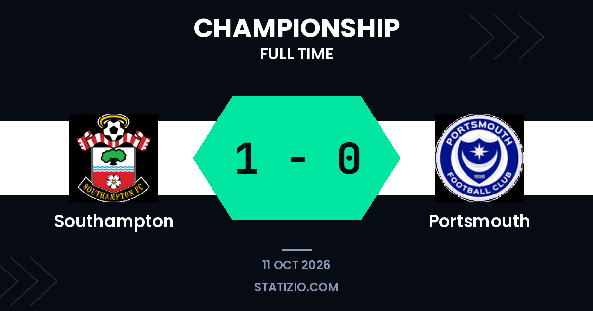 Bree goal and Bragg red card decide Southampton win over Portsmouth