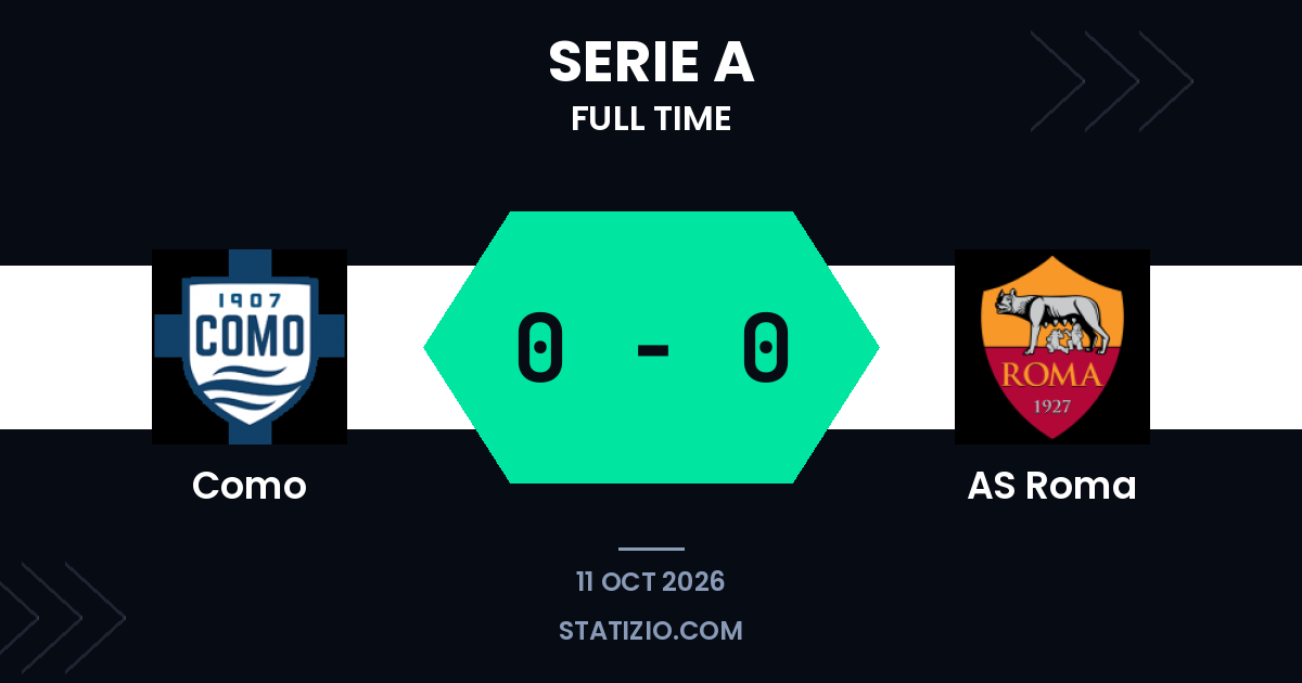 Como and AS Roma play out goalless draw in Serie A