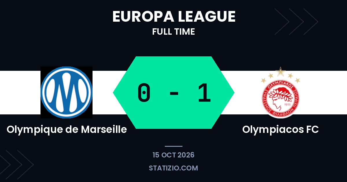 Le but de Hezze offre à l’Olympiacos FC la victoire en Ligue Europa