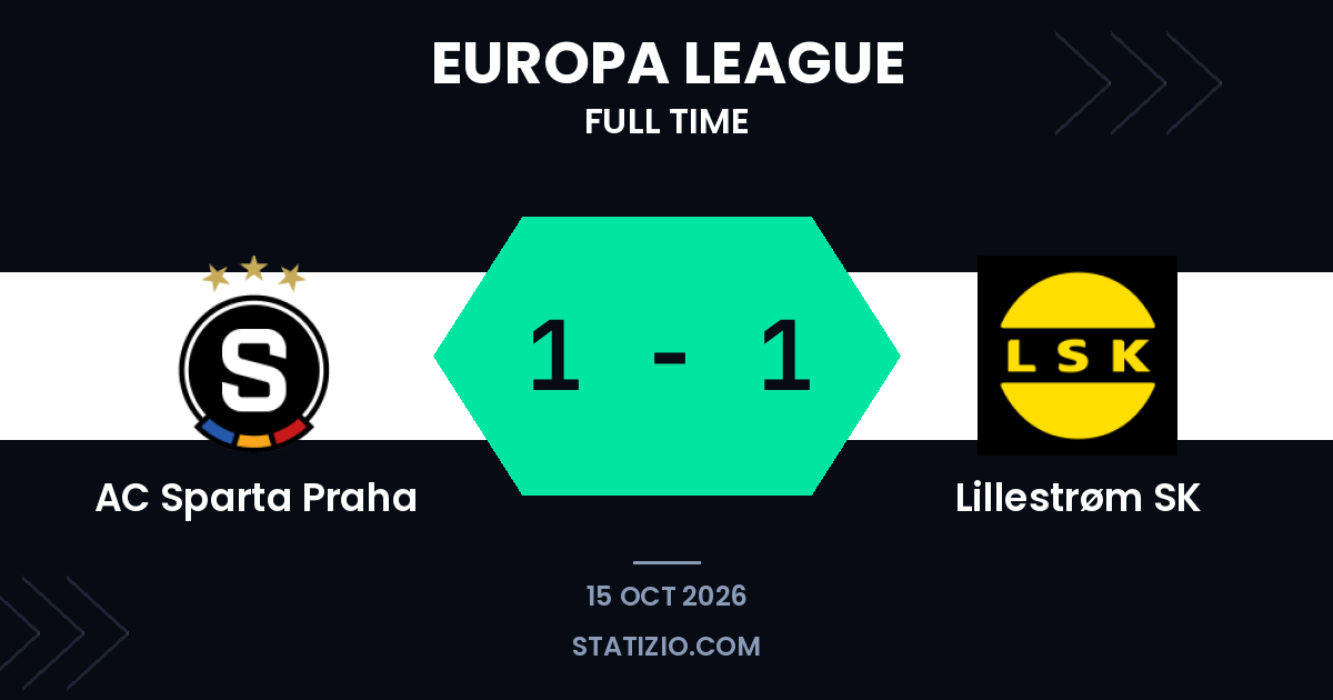 Un gol tardío de Olsen salva el empate 1-1 para el Lillestrøm SK