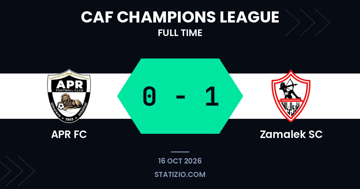 Mansi's late goal gives Zamalek SC win over APR FC