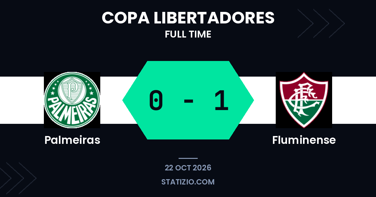 Hércules goal sends Fluminense past Palmeiras in Libertadores semi-final