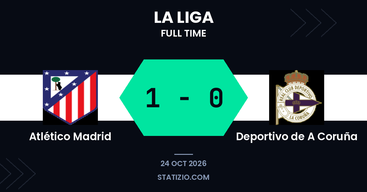 Álvarez marca enquanto o Atlético de Madrid vence o Deportivo de A Coruña