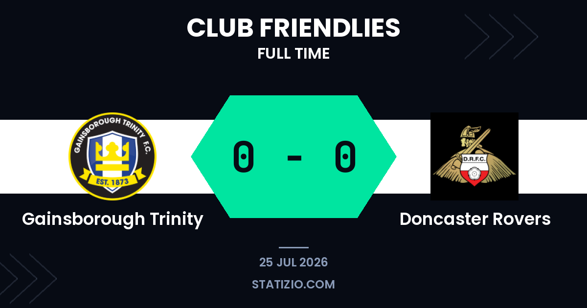 Gainsborough Trinity 0-0 Doncaster Rovers