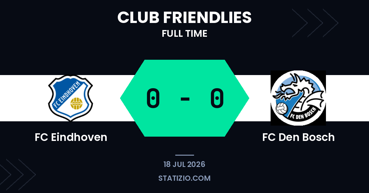 Eindhoven and Den Bosch Play Out Goalless Friendly Stalemate