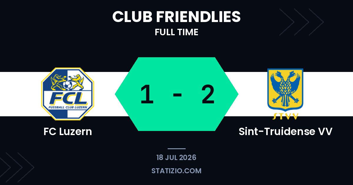 Sint-Truidense stun Luzern with away victory in friendly