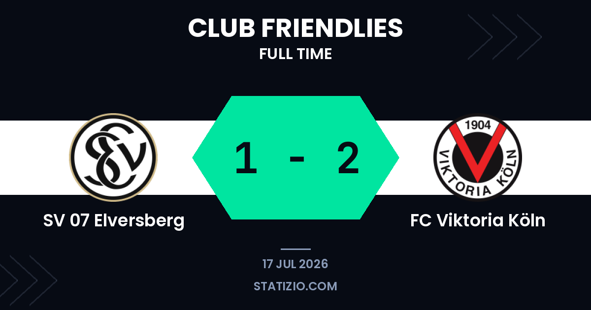 Viktoria Köln edge Elversberg in friendly encounter