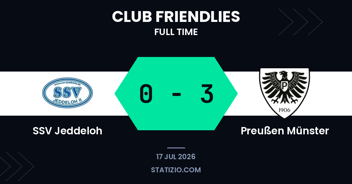 Münster secure comfortable away victory at Jeddeloh