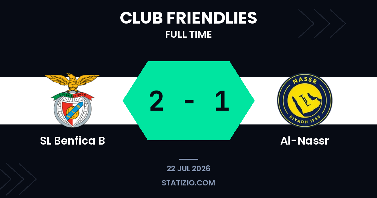 SL Benfica B 2-1 Al-Nassr