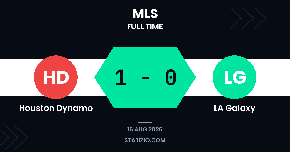 Houston Dynamo 1-0 LA Galaxy