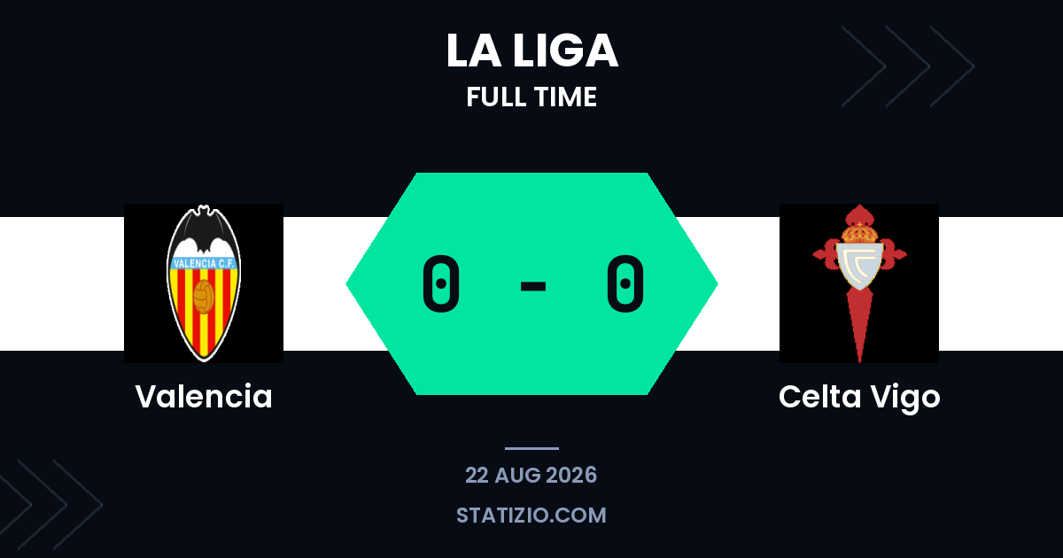 Valencia 0-0 Celta Vigo