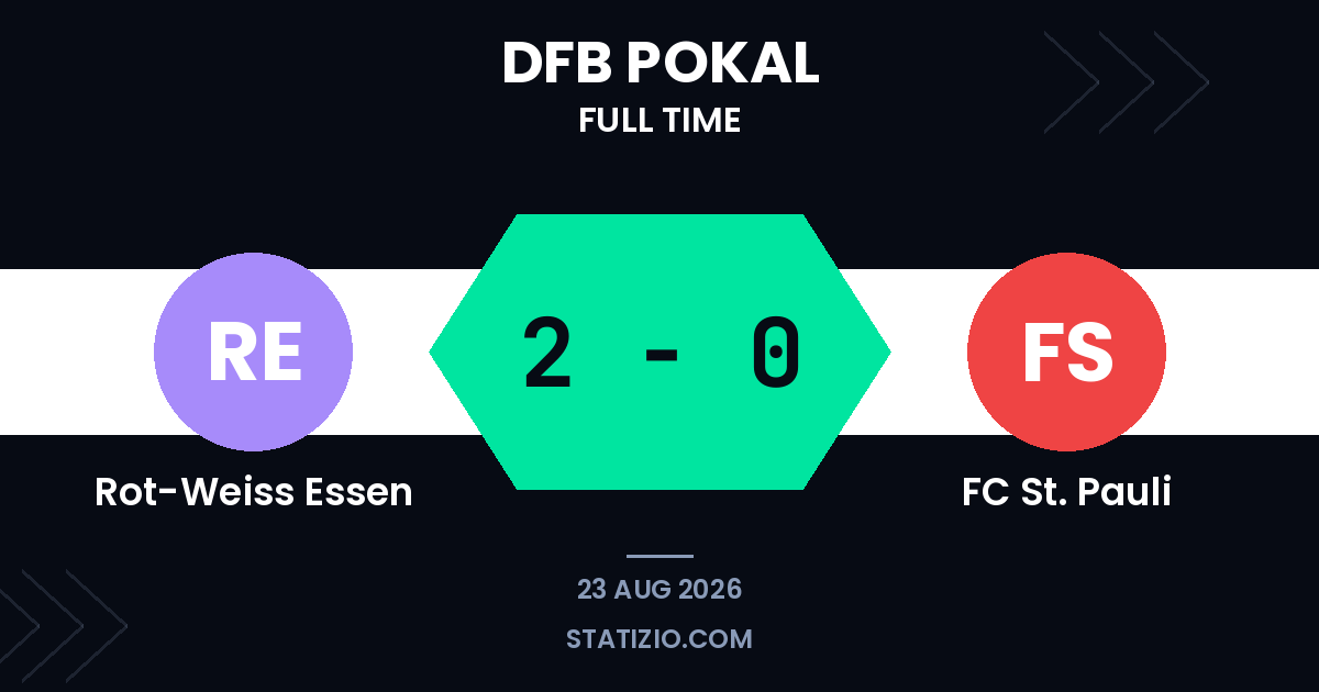 Rot-Weiss Essen 2-0 FC St. Pauli
