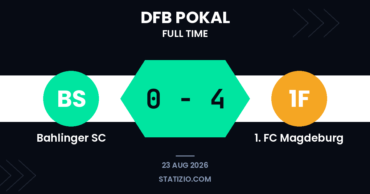 Bahlinger SC 0-4 1. FC Magdeburg