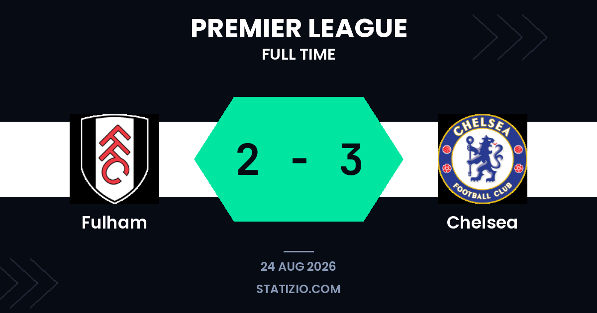 Fulham 2-3 Chelsea