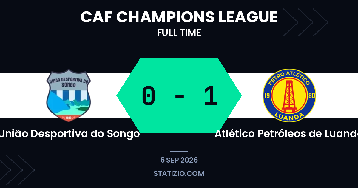 União Desportiva do Songo 0-1 Atlético Petróleos de Luanda