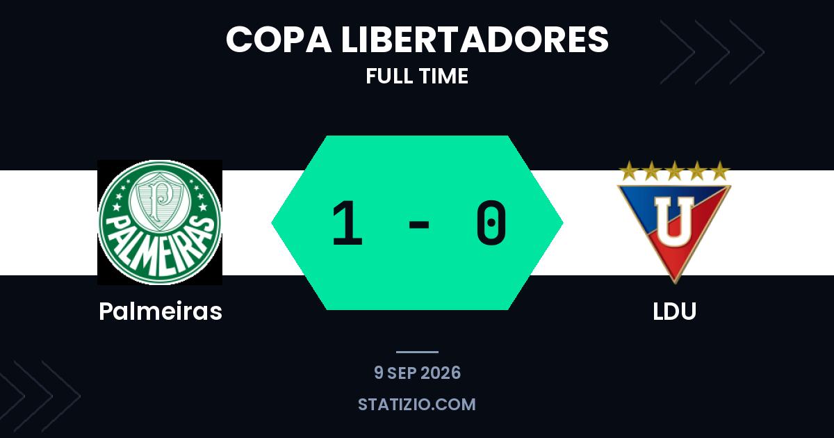 Le but de A. Giay fait passer Palmeiras en quart de finale de la Copa