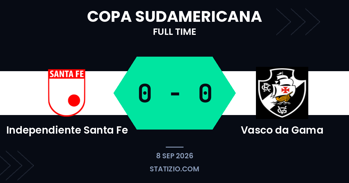 Santa Fe and Vasco draw blank in Copa quarter-final
