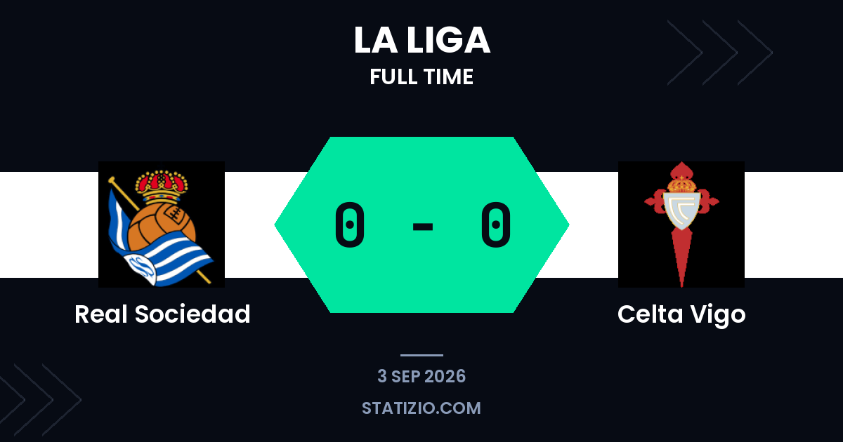 Real Sociedad and Celta Vigo share goalless draw