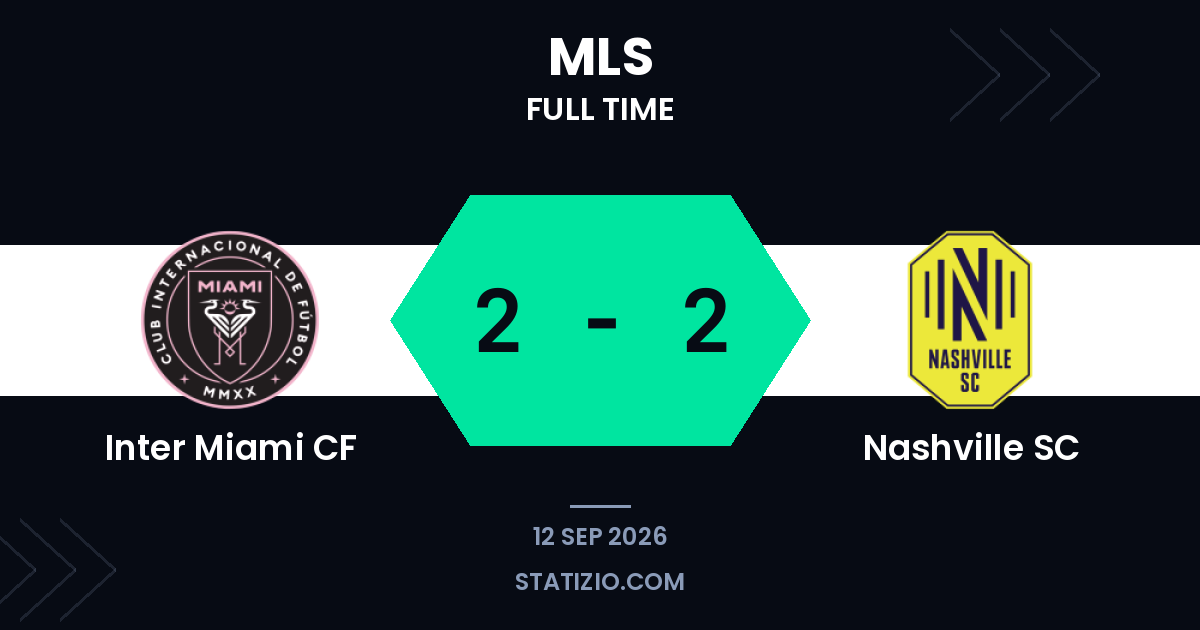 Surridge Brace Keeps Nashville Level With Miami