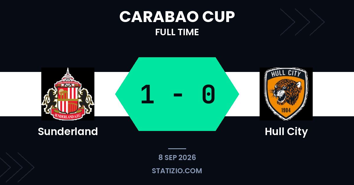 Talbi propulse Sunderland contre Hull en Carabao Cup