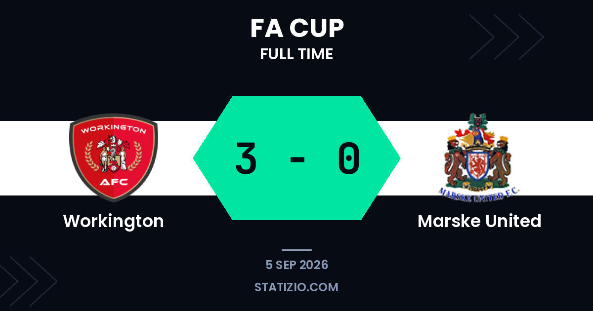 Workington 3-0 Marske United