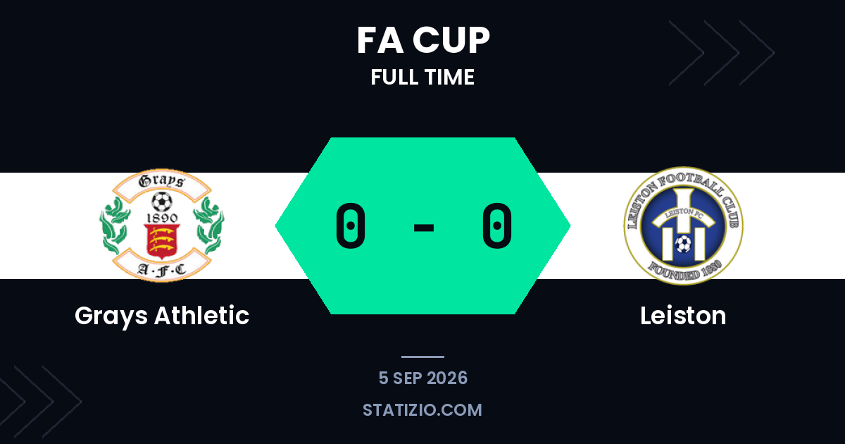 Grays Athletic 0-0 Leiston