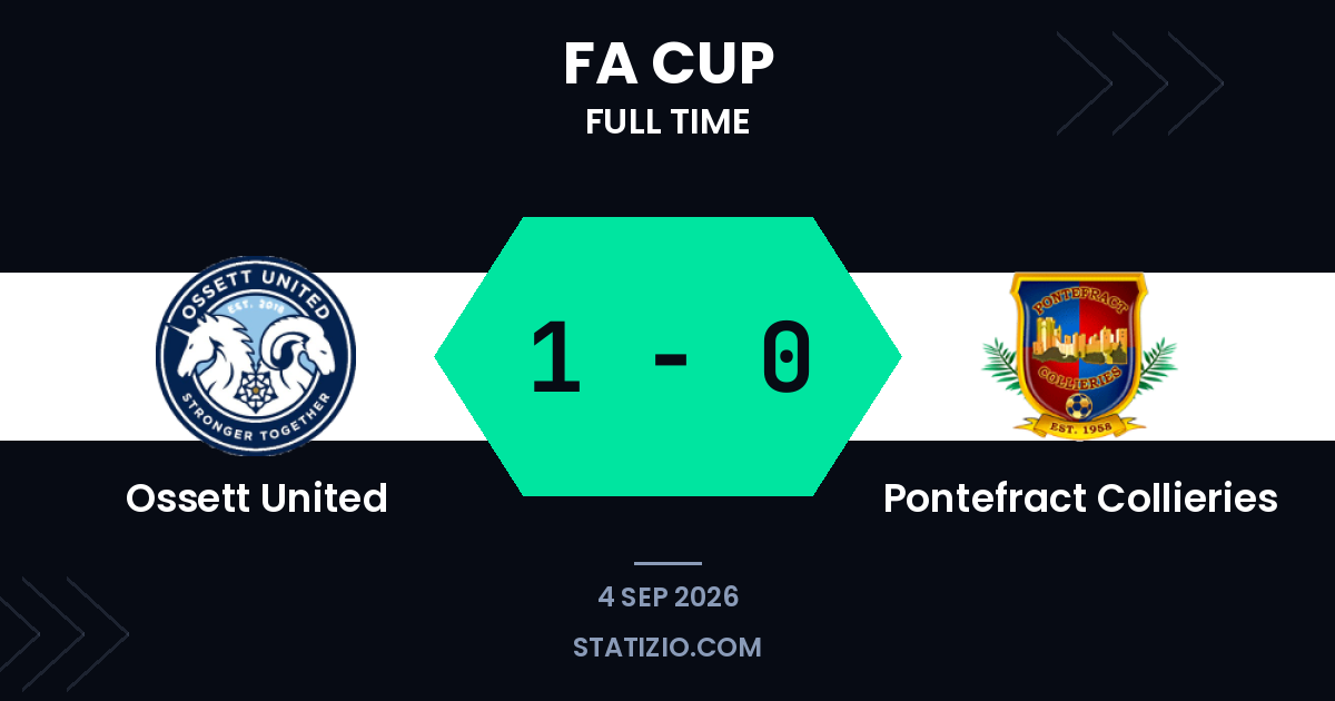 Morton's Late Goal Sends Ossett Through in Cup