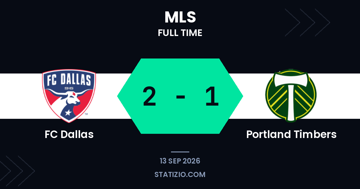 Dallas edges past Portland in MLS regular season clash