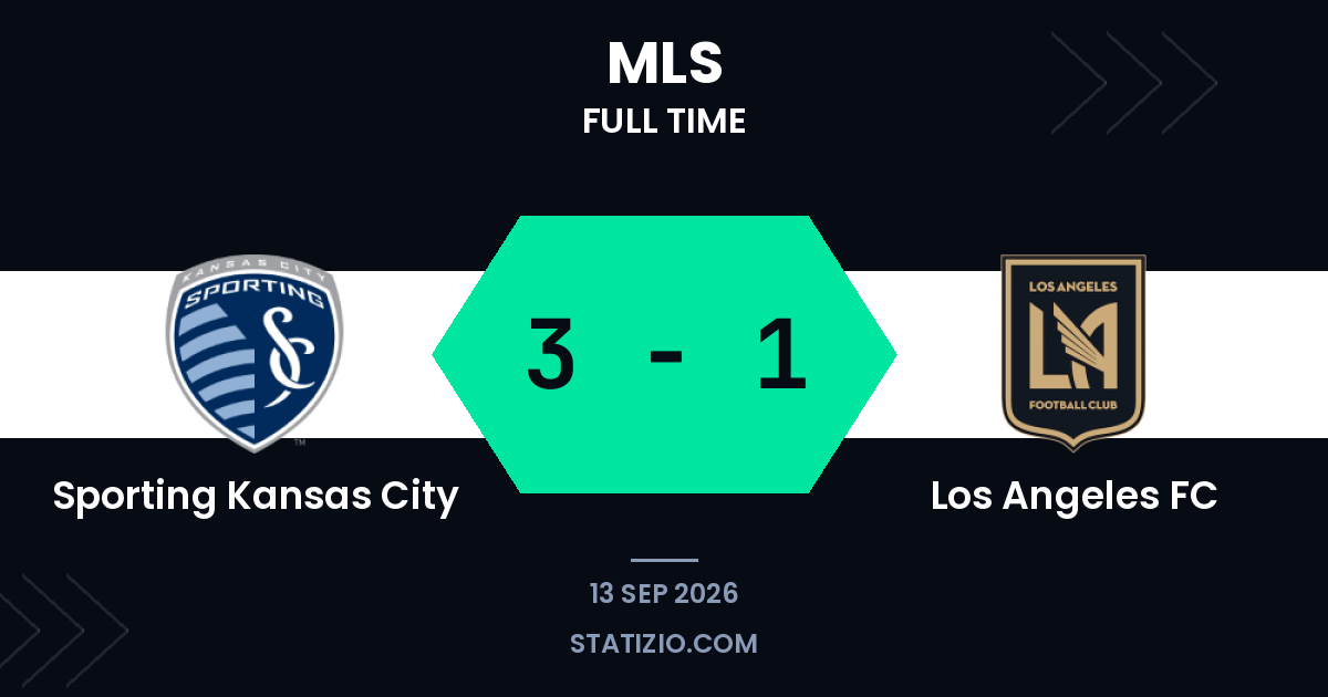 Kansas City demolishes LAFC at home in five-goal thriller